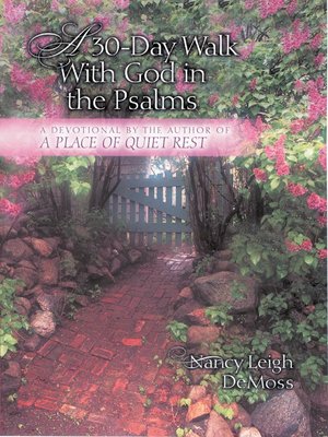 cover image of A 30-Day Walk with God in the Psalms